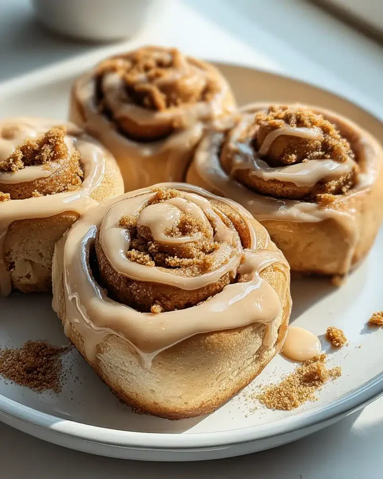 Biscoff Cookie Butter Zimtschnecken – Unwiderstehliche Zimtschnecken