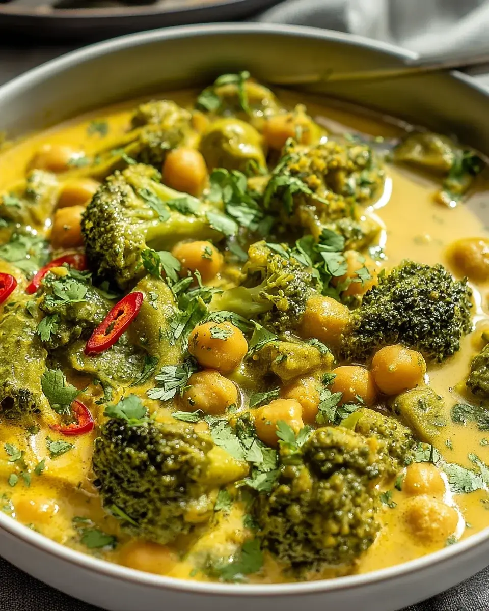 Brokkoli Kichererbsen Curry 2