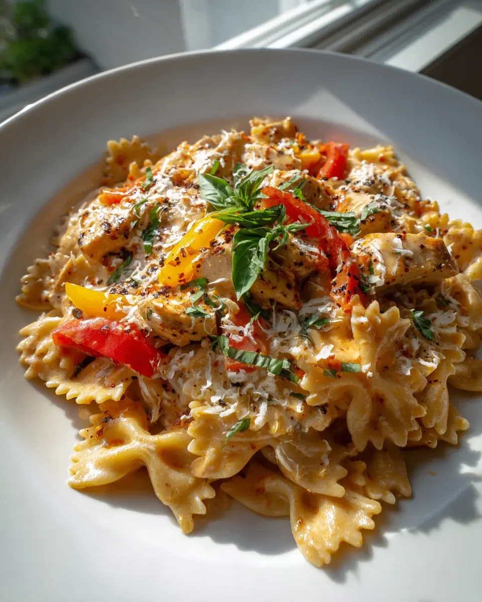 Cajun Chicken Pasta: Cremig, würzig & unglaublich lecker! 4 Cajun Chicken Pasta