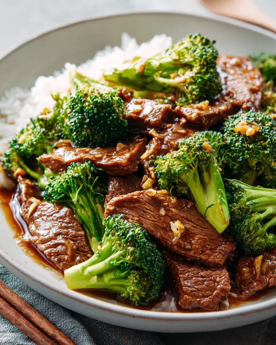 Leckeres Rezept für Chinese Beef And Broccoli schnell zubereiten 4 Chinese Beef And Broccoli