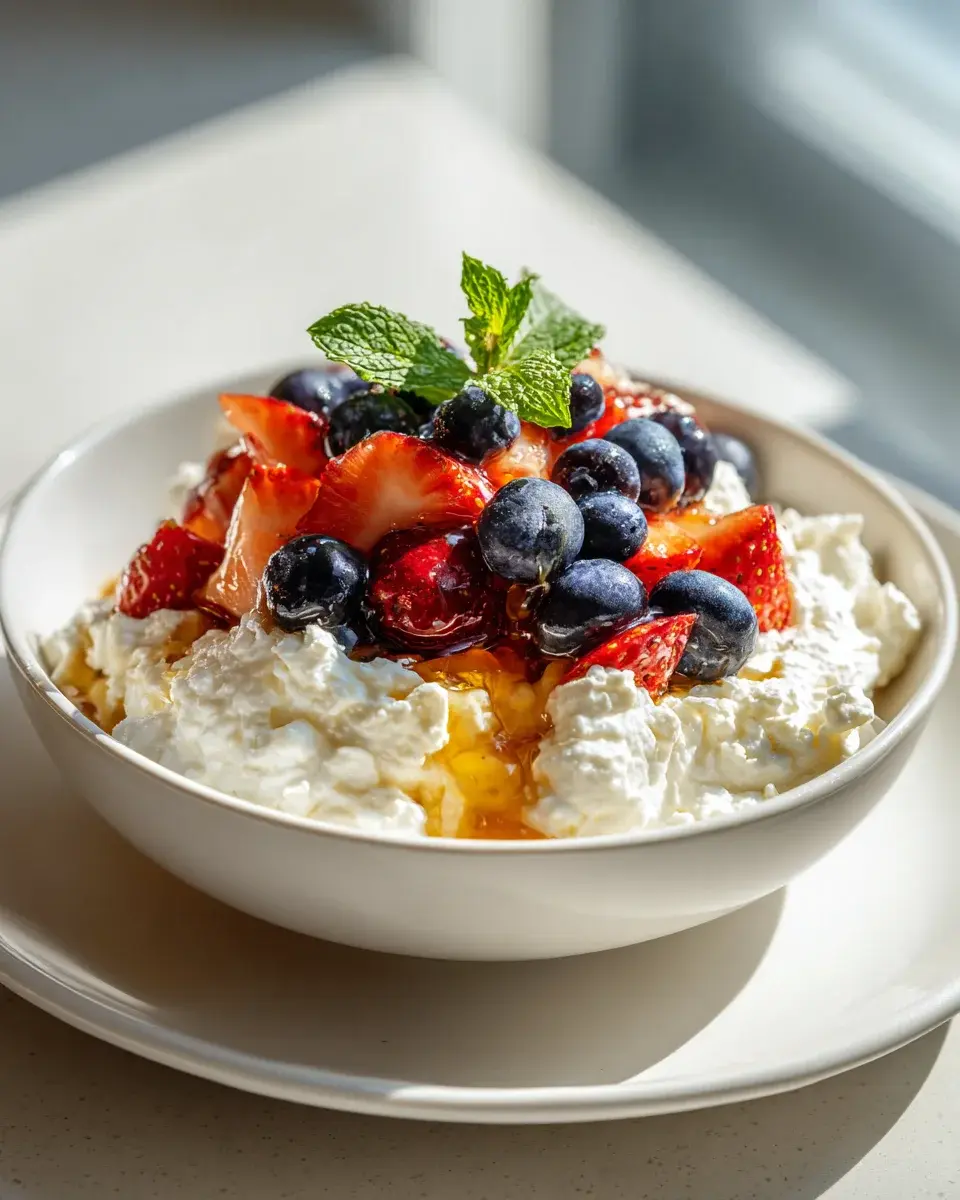 Cottage Cheese Breakfast Bowls