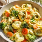 Cremige Gemuesetortellini Pfanne 2