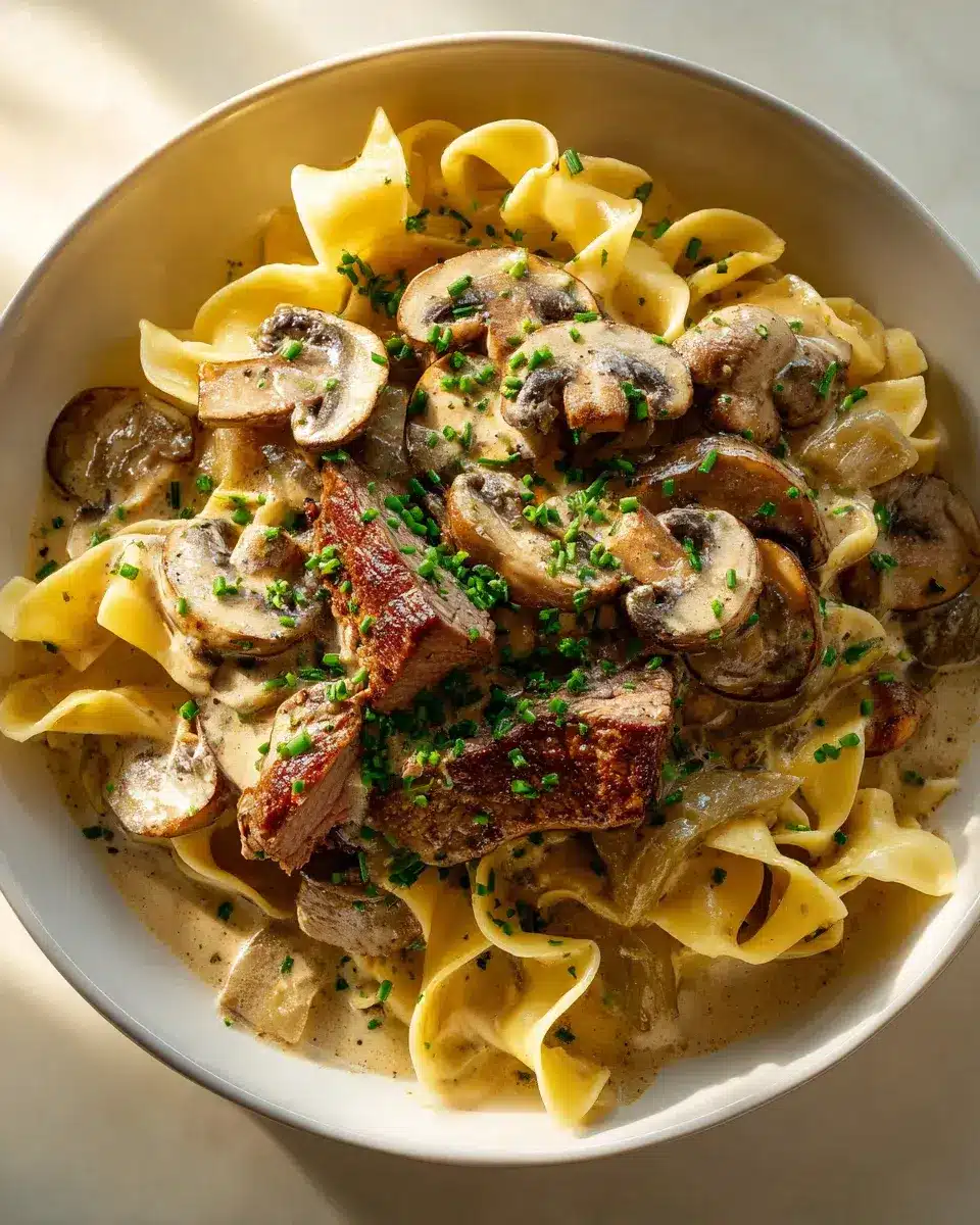 Gordon Ramsay Beef Stroganoff