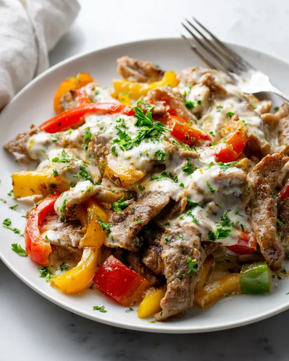 Gyros Mit Metaxa Sauce Aus Dem Dutchoven