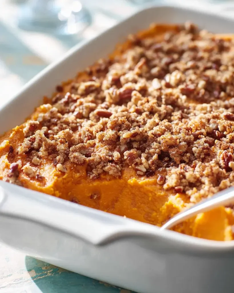 Leckere Paula Deen Süßkartoffelauflauf für die ganze Familie
