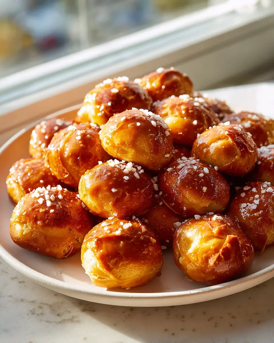 Pretzel Bites Honig Senf Airfryer