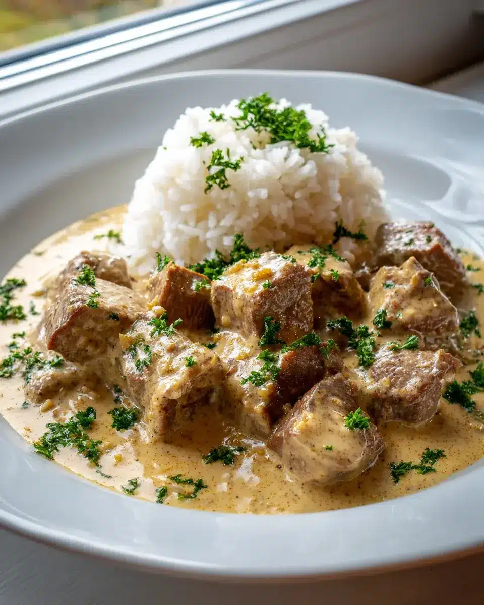 Saftiges Honig Senf Hyhnchen Mit Reis