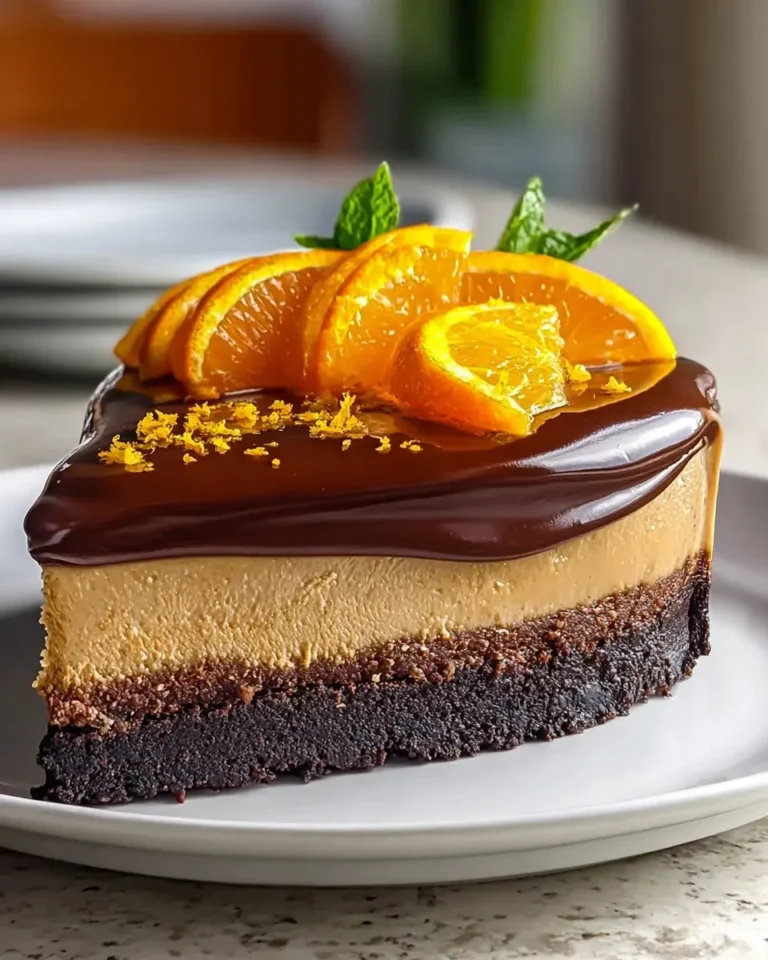 Schokoladen-Orangen-Cheesecake: Ein dekadentes Dessert!