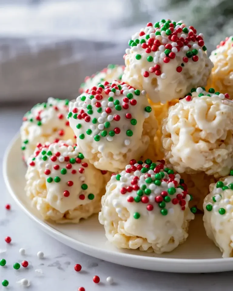 Leckere White Chocolate Rice Krispie Balls Rezeptidee!