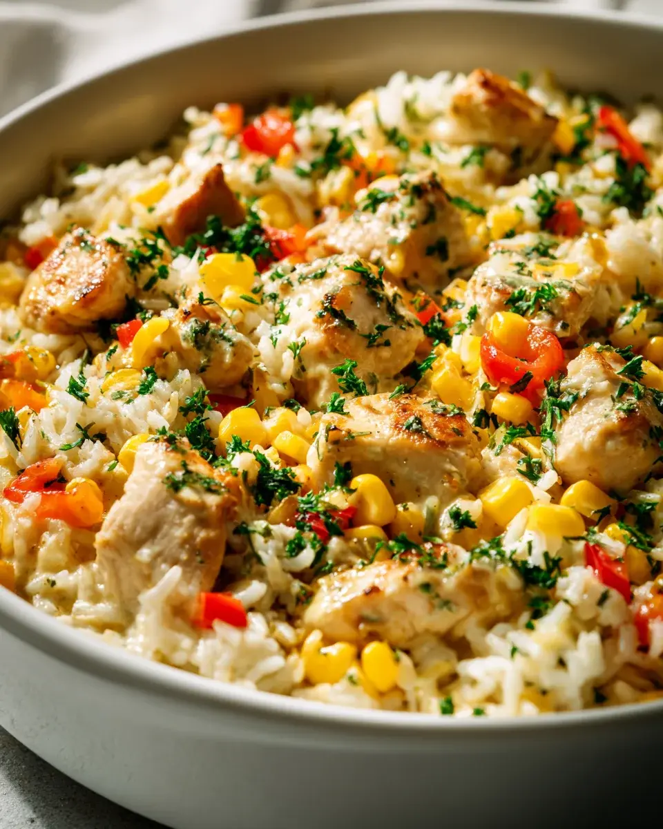 Würziger Backhähnchen-Reis-Auflauf: Dein köstliches Rezept 4 Würziger Hähnchen Reis Auflauf