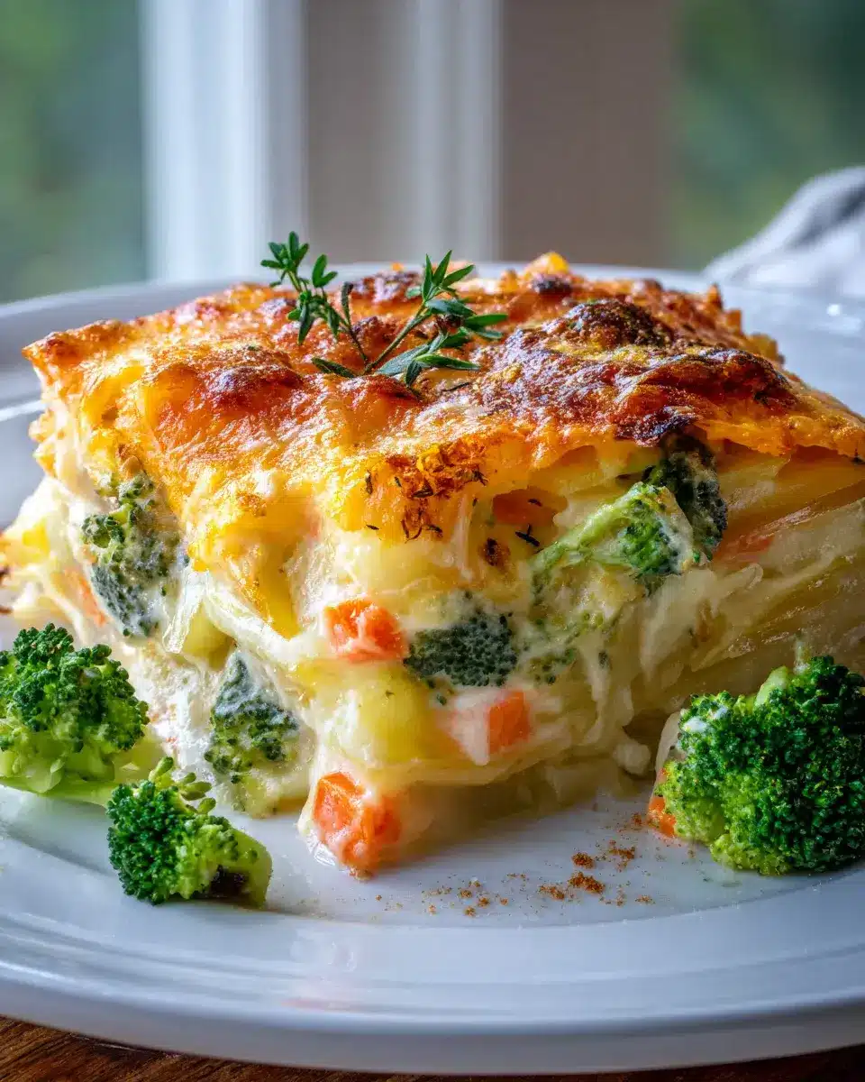 vegetarischer Kartoffelauflauf