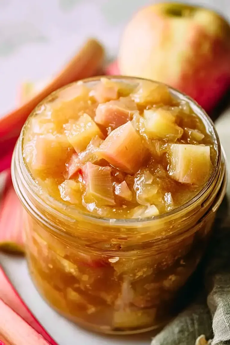 Apfel Rhabarber Kompott Rezept
