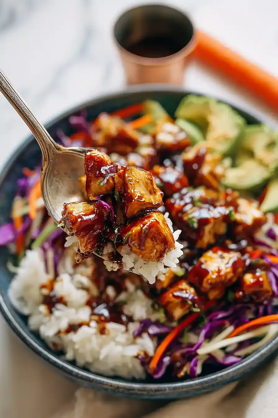 BBQHahnchenBowlRezept
