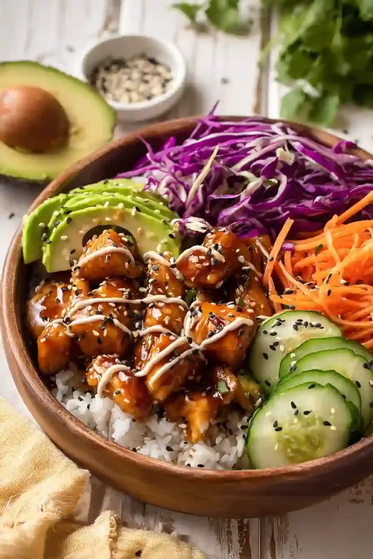 Bang Bang Chicken Bowl Rezept