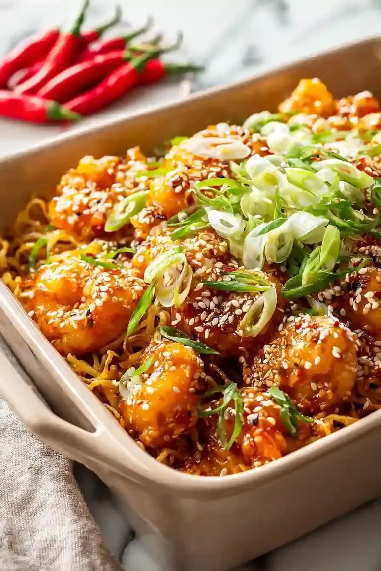 Bang Bang Shrimp Nudel Bowl Rezept
