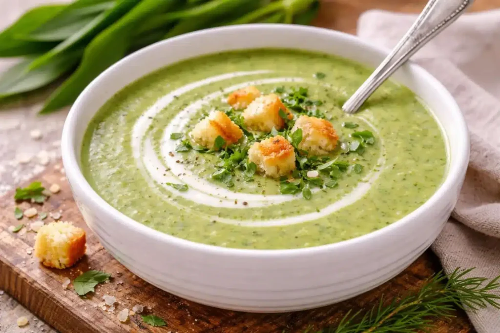 Bärlauchcremesuppe Rezept