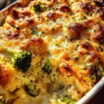 BrokkoliHahnchenAuflaufFrischkaseMozzarella 1