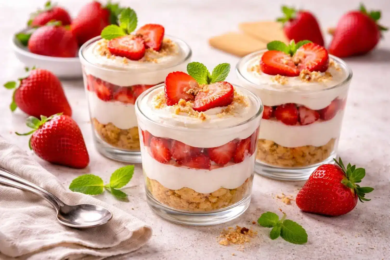 ErdbeerDessertimGlas