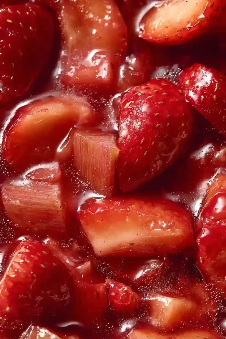 Erdbeer Rhabarber Kompott Rezept