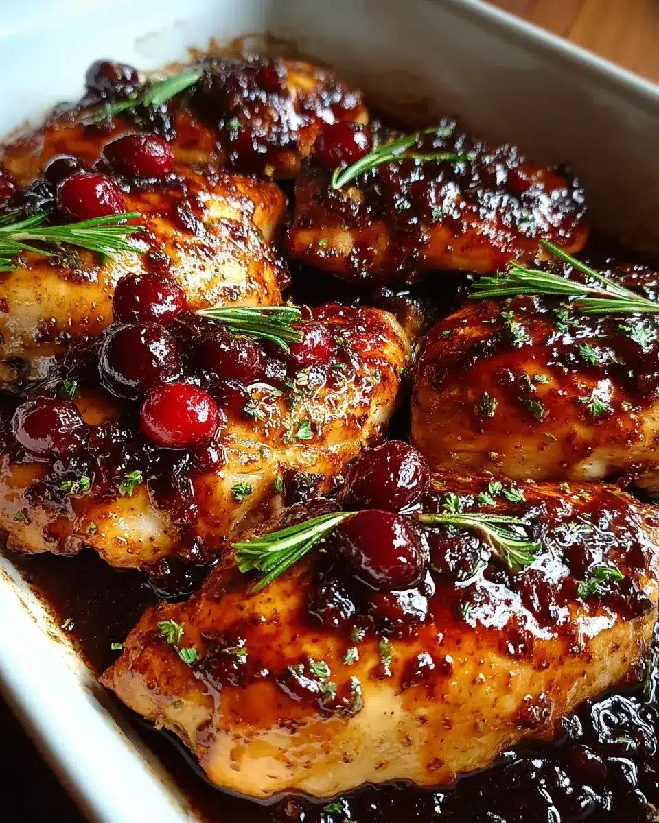 Hähnchen Preiselbeer Balsamico Glasur 4 Hähnchen Preiselbeer Balsamico Glasur