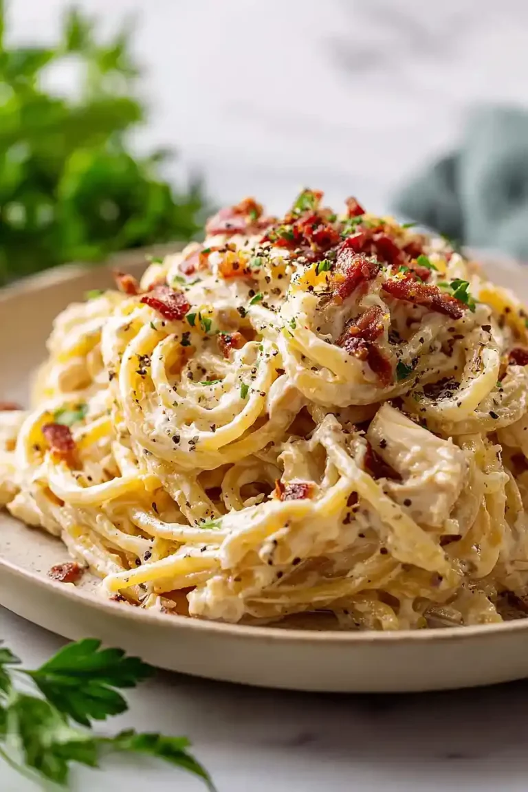Hähnchen Spaghetti Auflauf Rezept