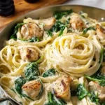 HahnchenSpinatAlfredoNudelnRezept
