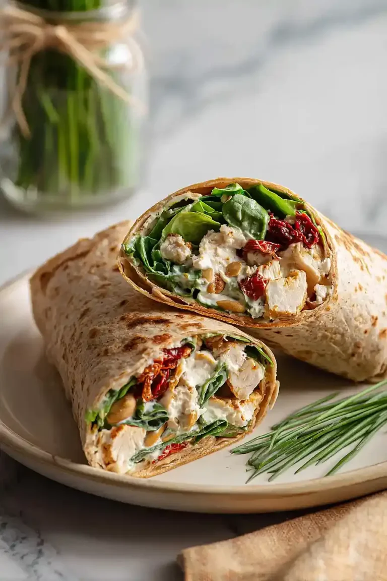 Hähnchen Wrap Rezept meal prep