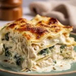 HahnchenlasagnemitSpinatRezept