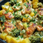 KartoffelHahnchenpfanneBrokkoliRezept 1