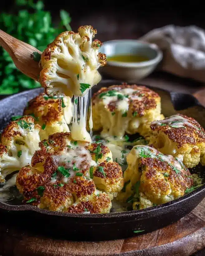 Käse Blumenkohl Pfanne Rezept