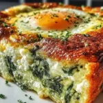 LowCarbSpinatAuflaufFeta 1