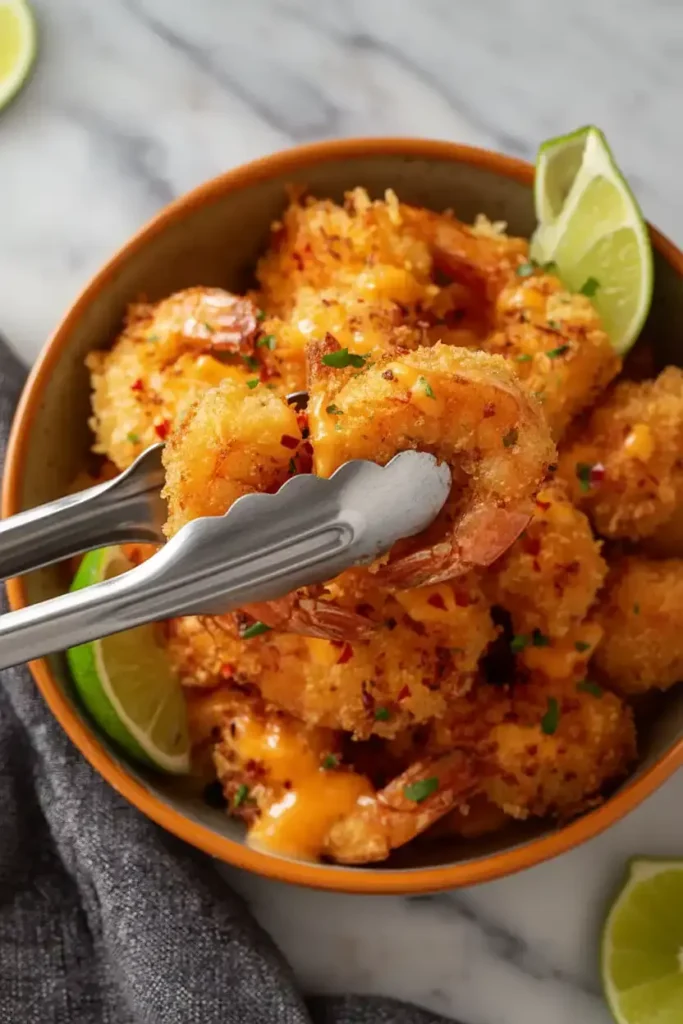 Rezept Gebackene Bang Bang Garnelen