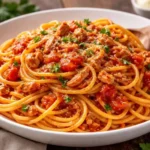 SpaghettiThunfischTomatensoe 1