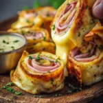 WrapRollchenHeiluftfritteuseSchinkenKase 1