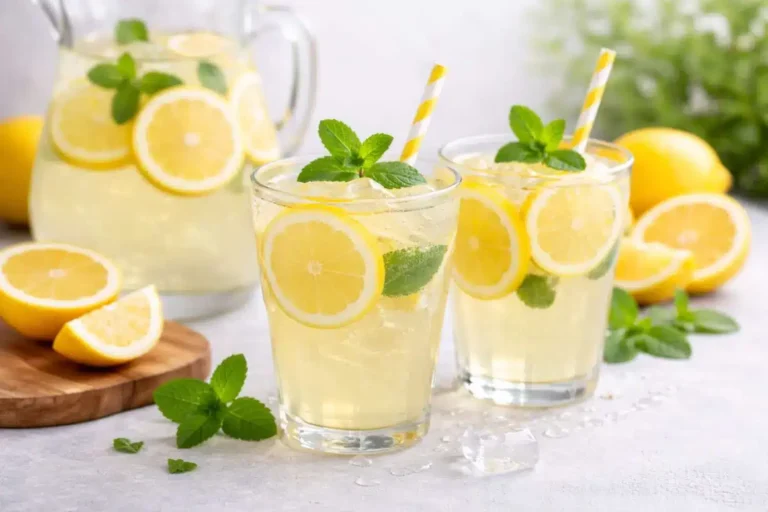 Zitronenlimonade selber machen
