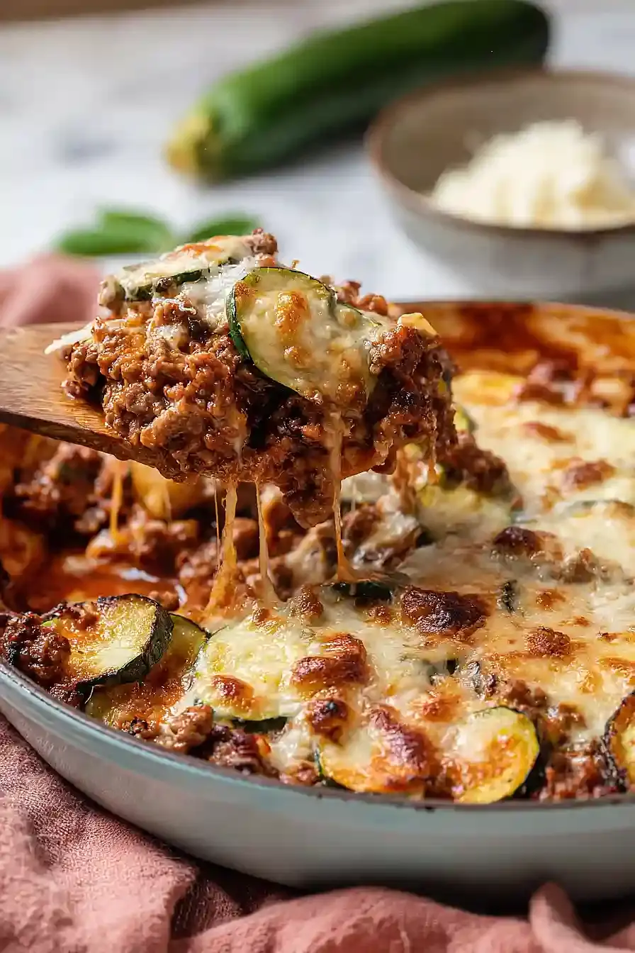 ZucchiniHackfleischAuflaufRezept