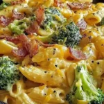 cremigepastapfannebrokkolibaconrezept 1