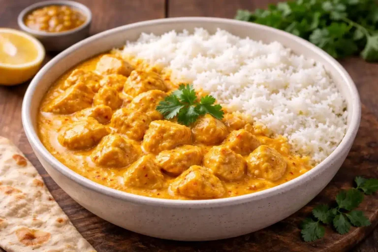 cremiges Hähnchen Curry Rezept