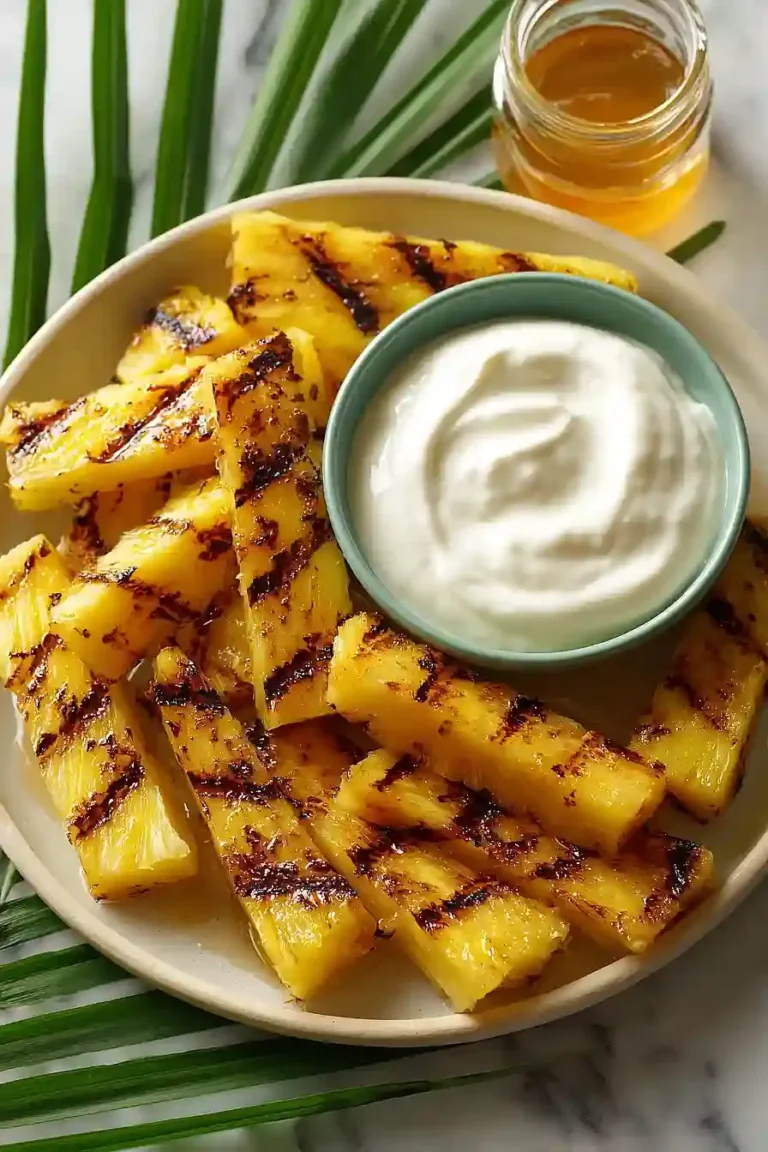gegrillte ananas rezept