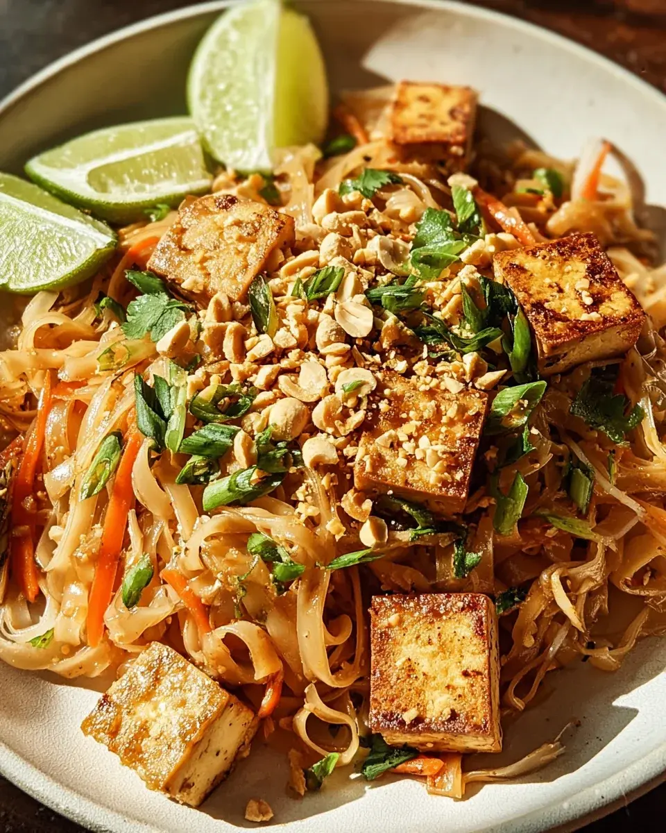 veganes Tofu Pad Thai Rezept 4 veganes Tofu Pad Thai Rezept