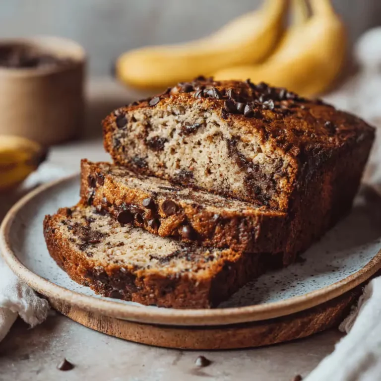 veganes bananenbrot schoko rezept