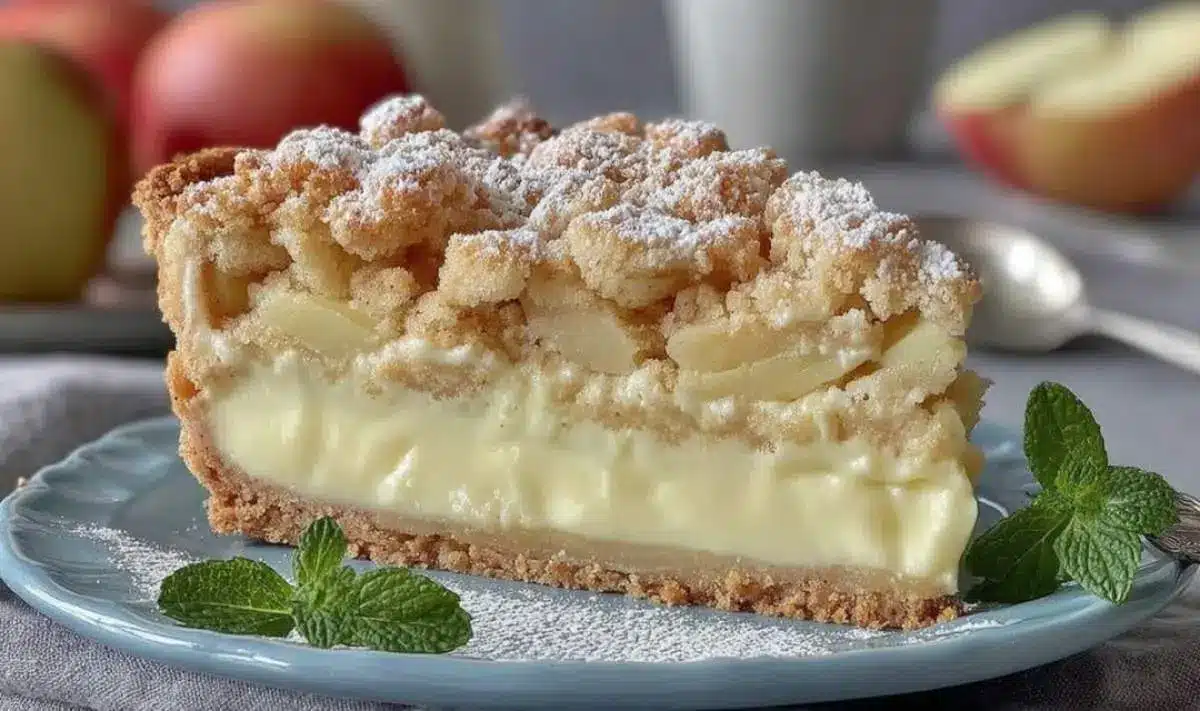 ApfelPuddingKuchenRezept
