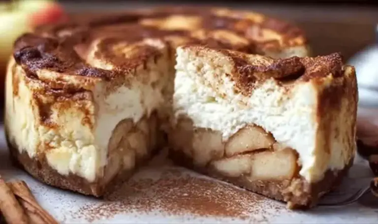 Apfel-Zimt-Käsekuchen mit Spekulatiusboden – Cremiges Herbstdessert