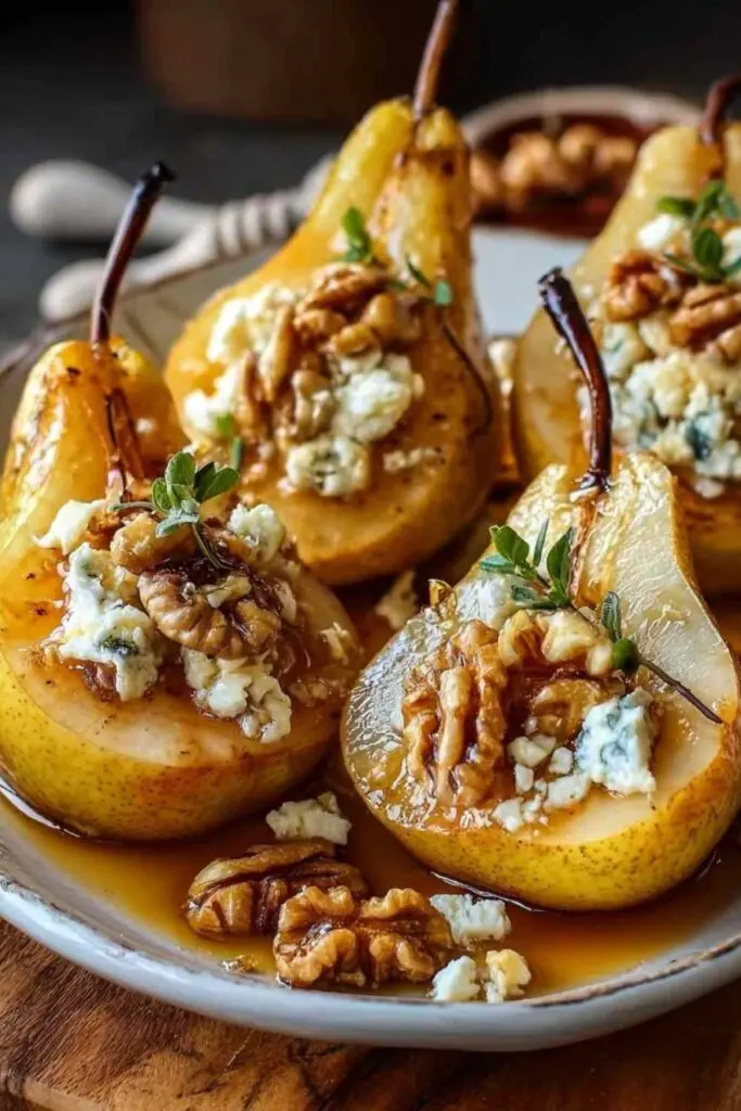 Birnen mit Ziegenkäse Rezept