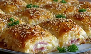 Blätterteig Schinken Käse Rezept