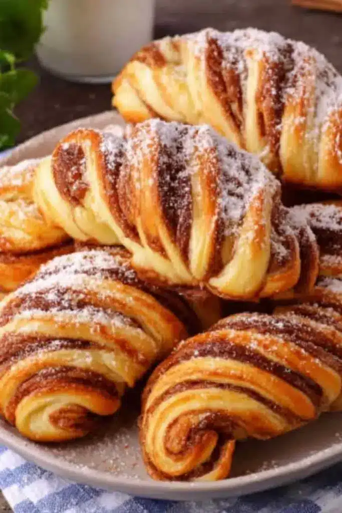 Blätterteig Zimtschnecken Rezept