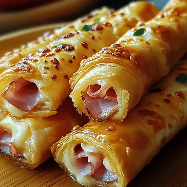 Knusprige Blätterteig-Schinken-Käse