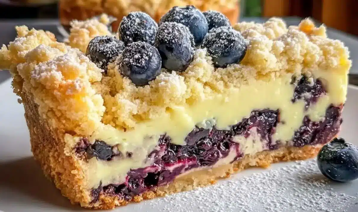 BlaubeerkuchenmitPuddingundStreuselRezept