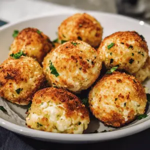 Blumenkohl-Mozzarella-Bällchen