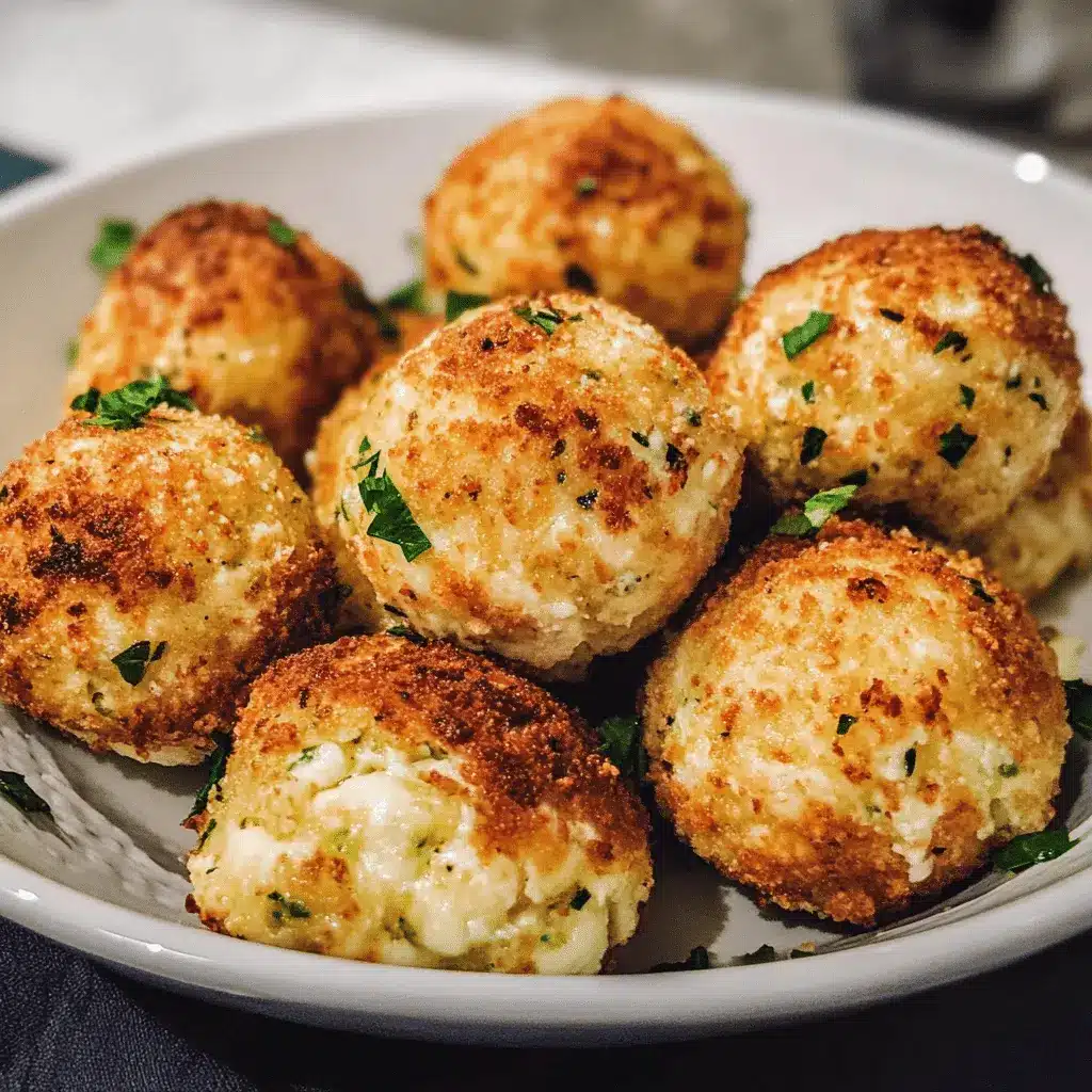 Blumenkohl-Mozzarella-Bällchen